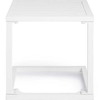 mutoni Jardin Table d&#039;appoint Hilde 40x40 blanc  