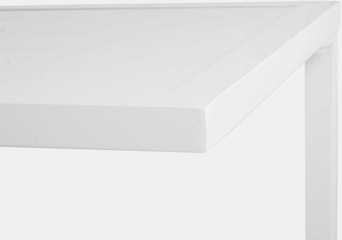 mutoni Jardin Table d&#039;appoint Hilde 40x40 blanc  