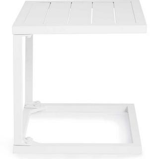 mutoni Jardin Table d&#039;appoint Hilde 40x40 blanc  