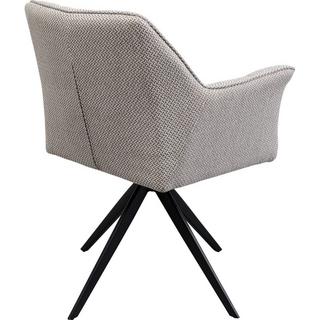 KARE Design Chaise pivotante Thinktank gris  