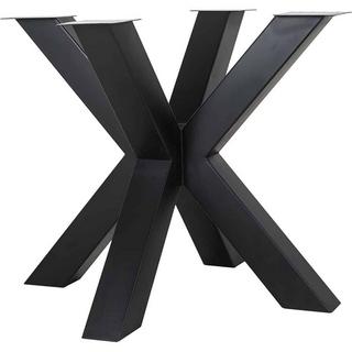 mutoni Pieds de table Cross Bodhi noir  