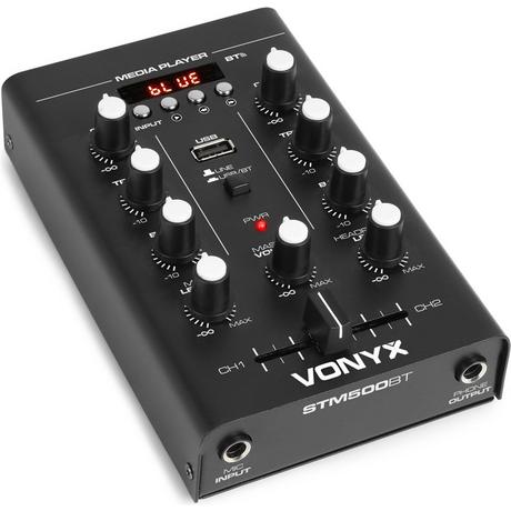 Vonyx  STM-500BT, 2-Kanal DJ-Mischpult 