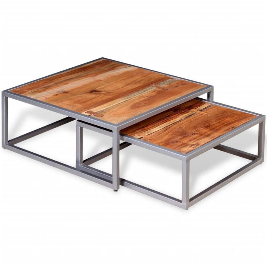 VidaXL Couchtisch akazienholz  