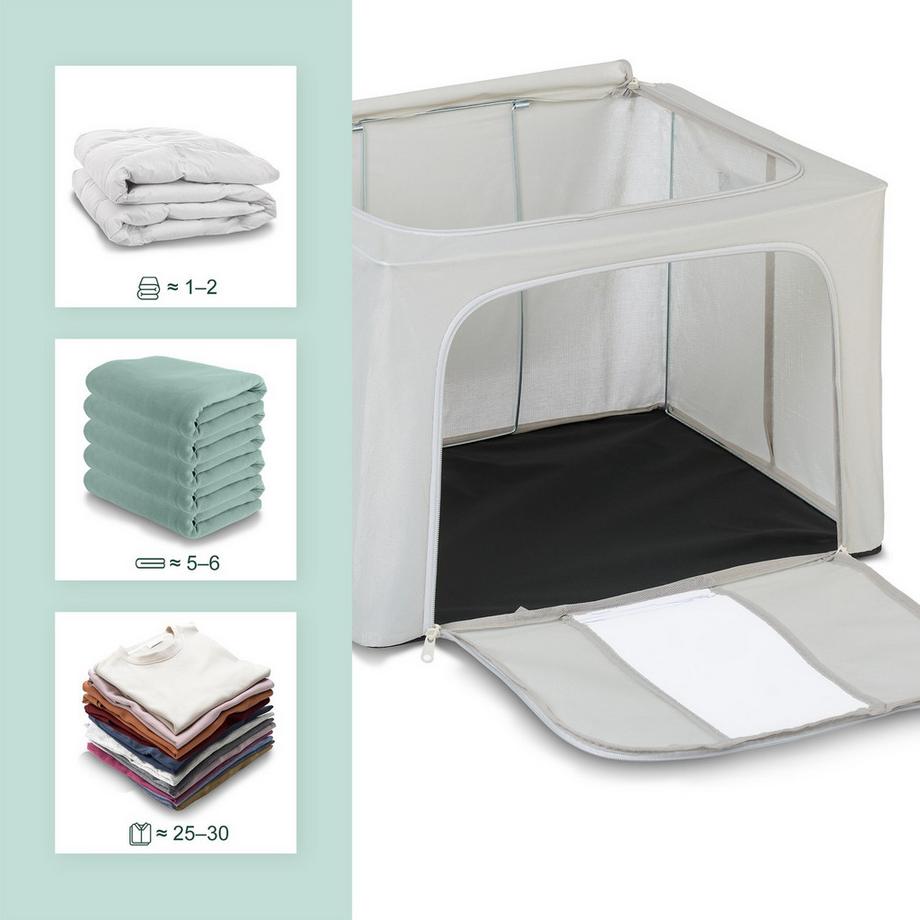 Northix Borsa portaoggetti, confezione da 2  