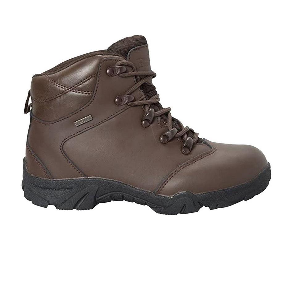 Mountain Warehouse Bottines de marche Canyon imperméables en daim  