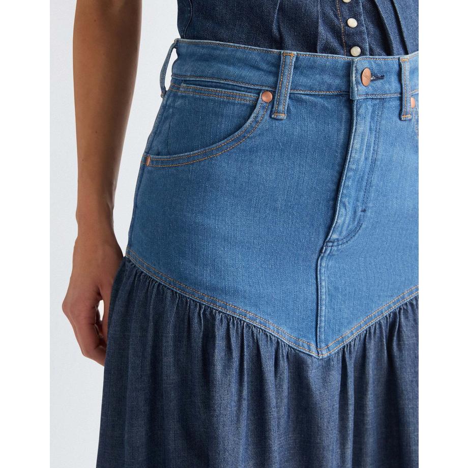 Wrangler Jupe en jean Basque Waist  