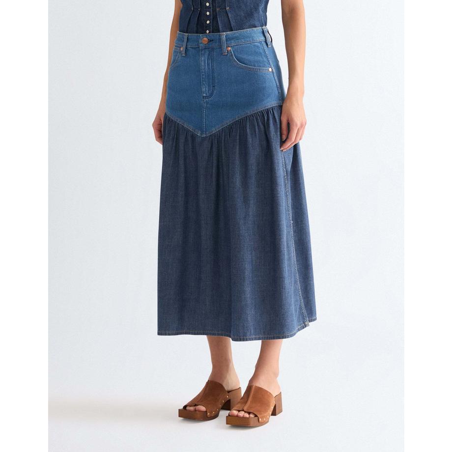 Jupe en jean Basque Waist