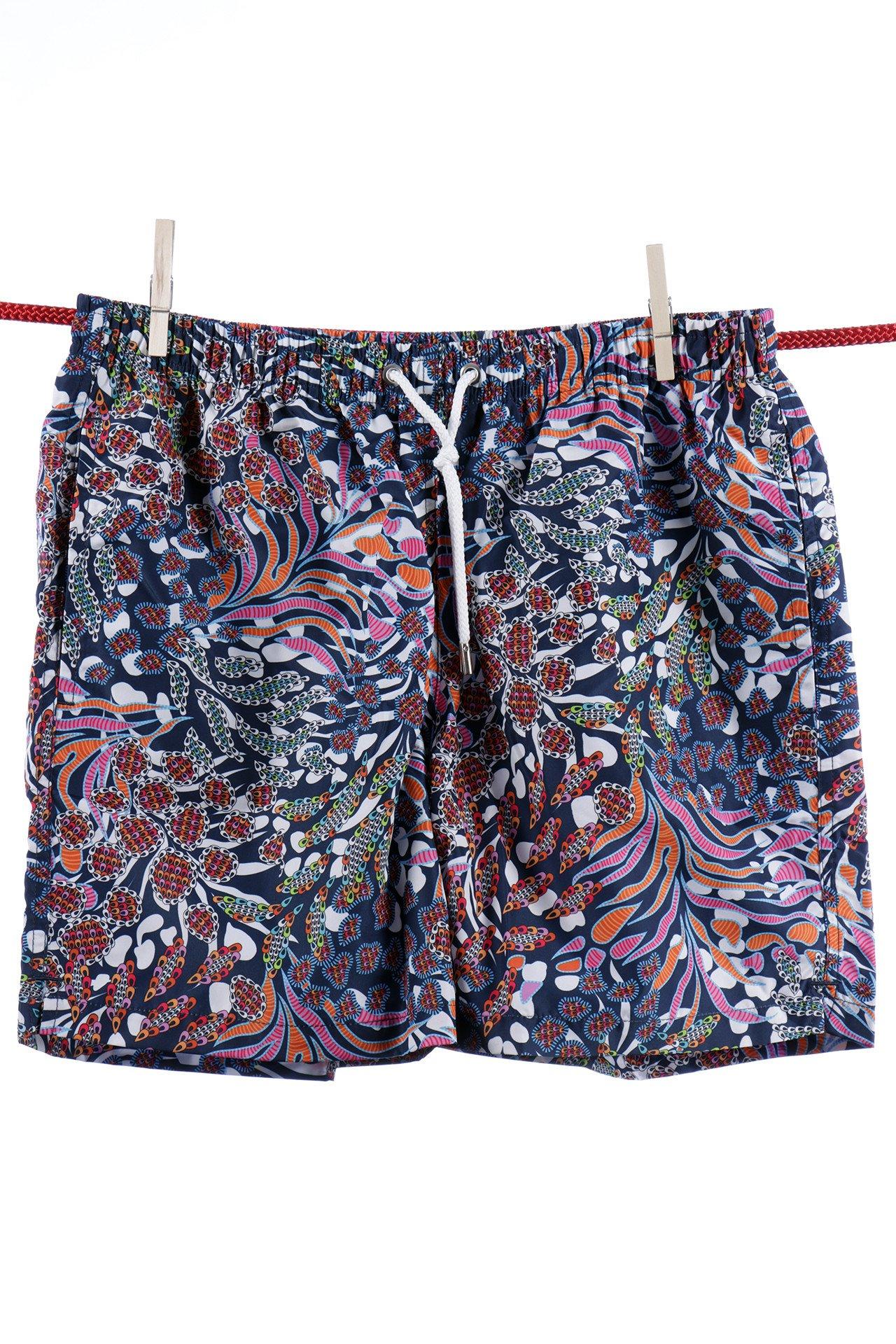 Image of Koralle Badeshorts - Ibiza-modell Herren Blau S