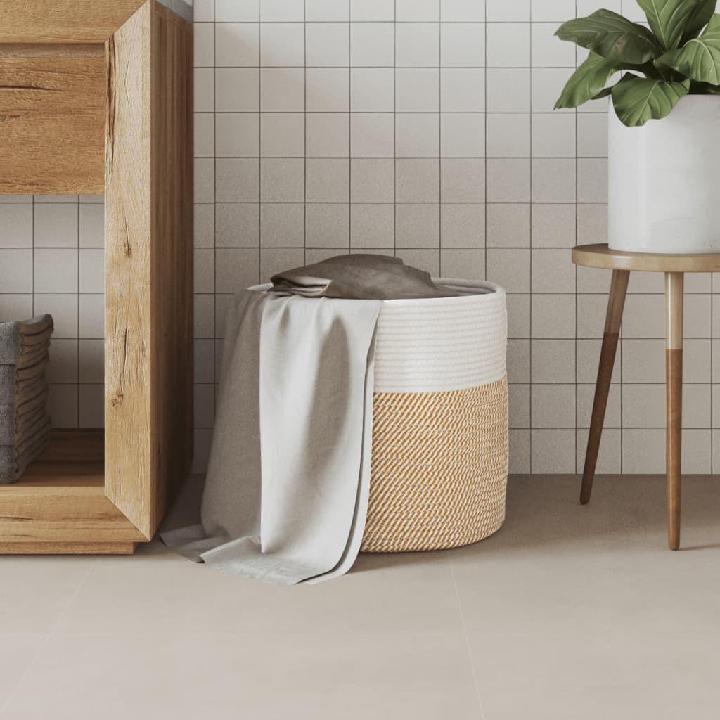 VidaXL Panier de rangement coton  