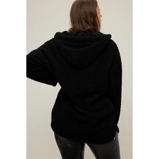 Studio Untold  Teddyfleece-Hoodie, oversized, Kapuze, Langarm 