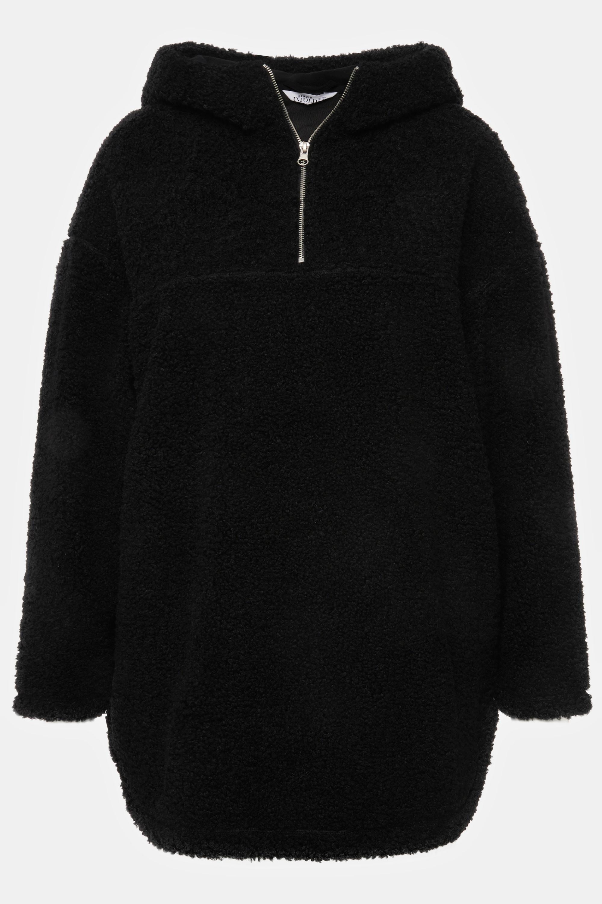 Studio Untold  Teddyfleece-Hoodie, oversized, Kapuze, Langarm 