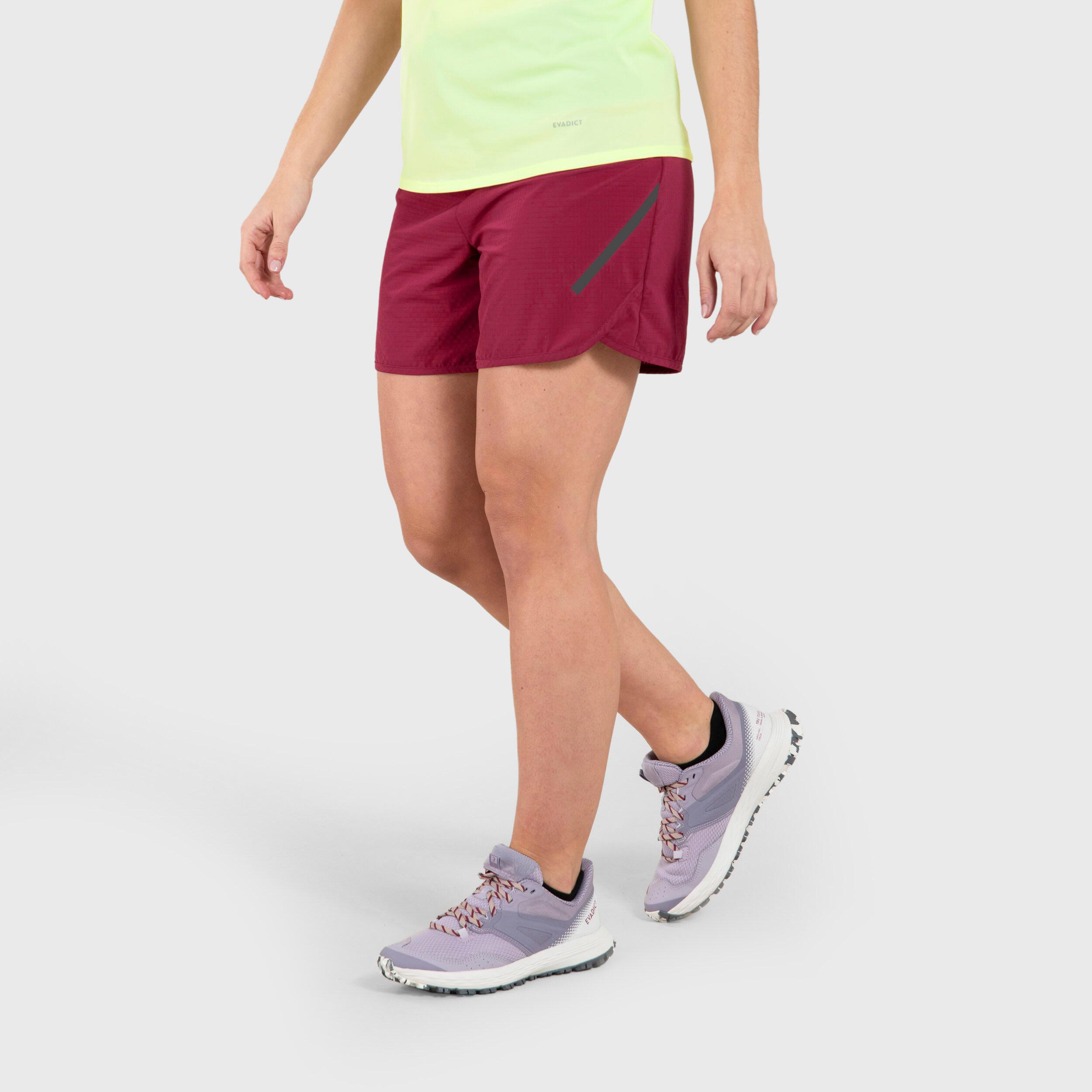 Image of Shorts - Running Baggy Unisex Violett Bedruckt XS