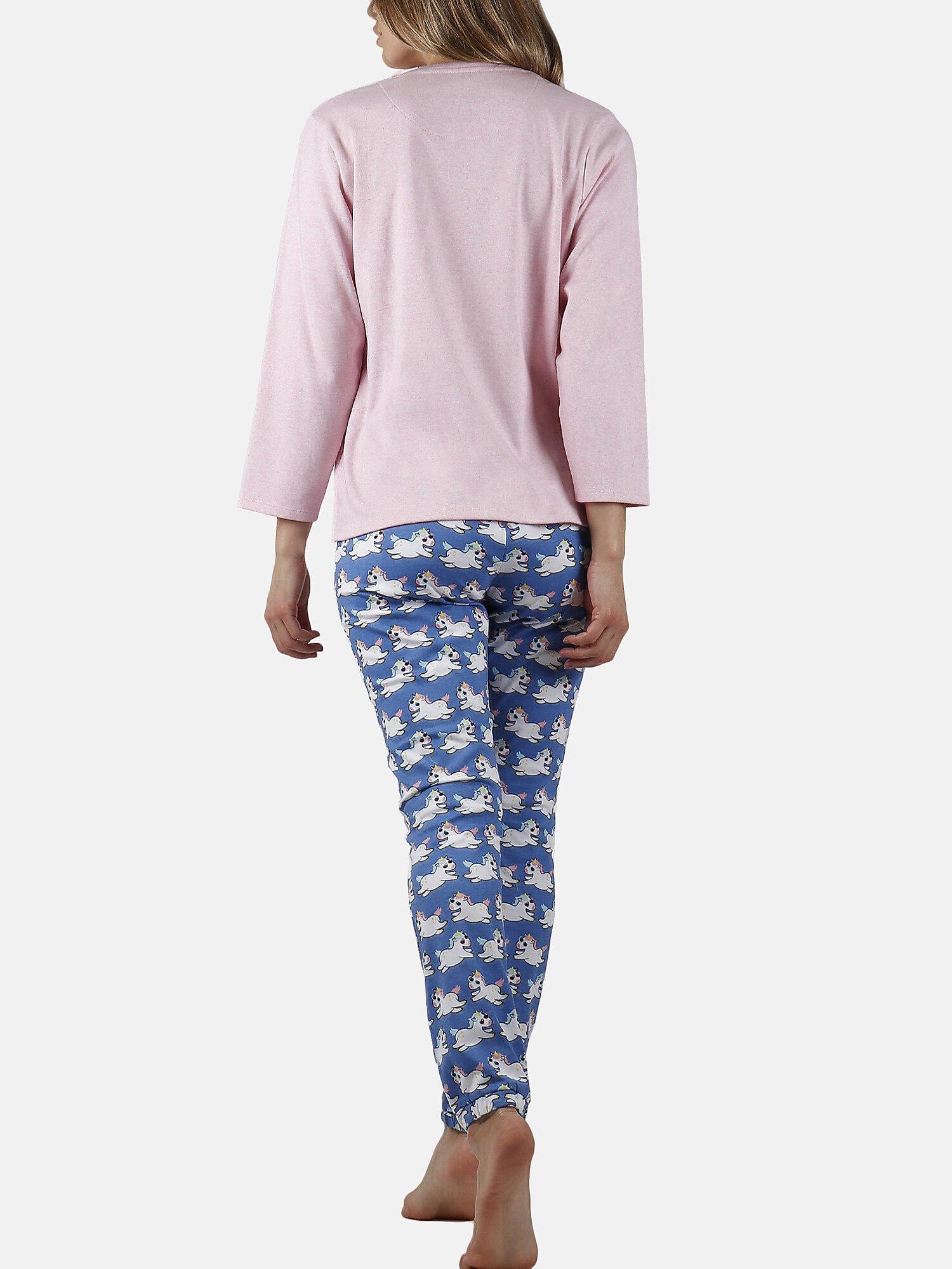 Admas  Pyjama tenue d'intérieur pantalon et haut Unicornio Mr Wonderful 