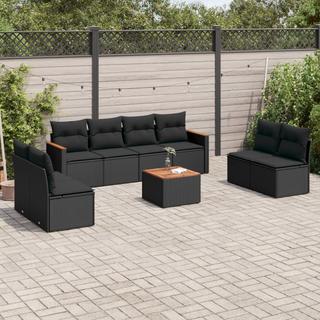 VidaXL Garten sofagarnitur poly-rattan  