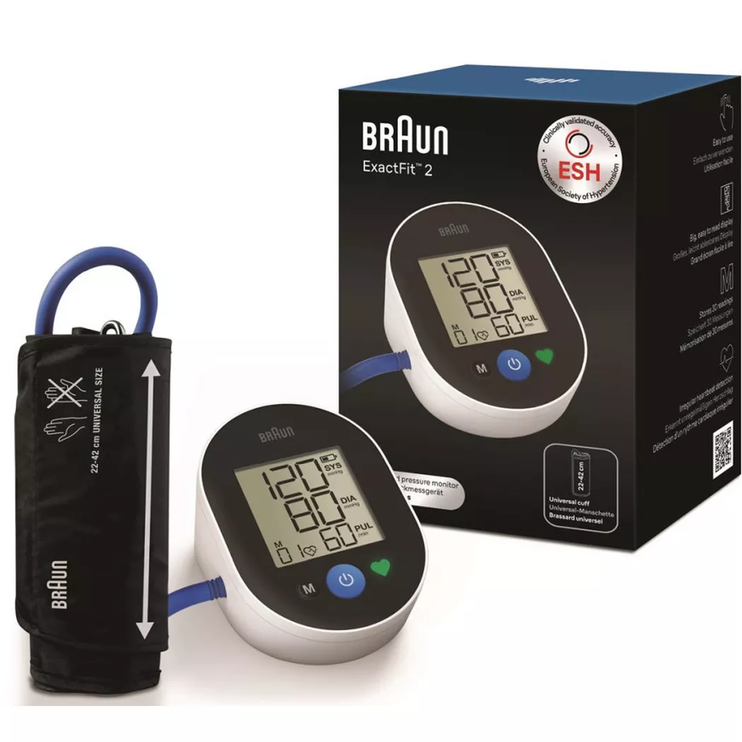 Braun ExactFit 1E Upper arm Automatic 1 user(s)