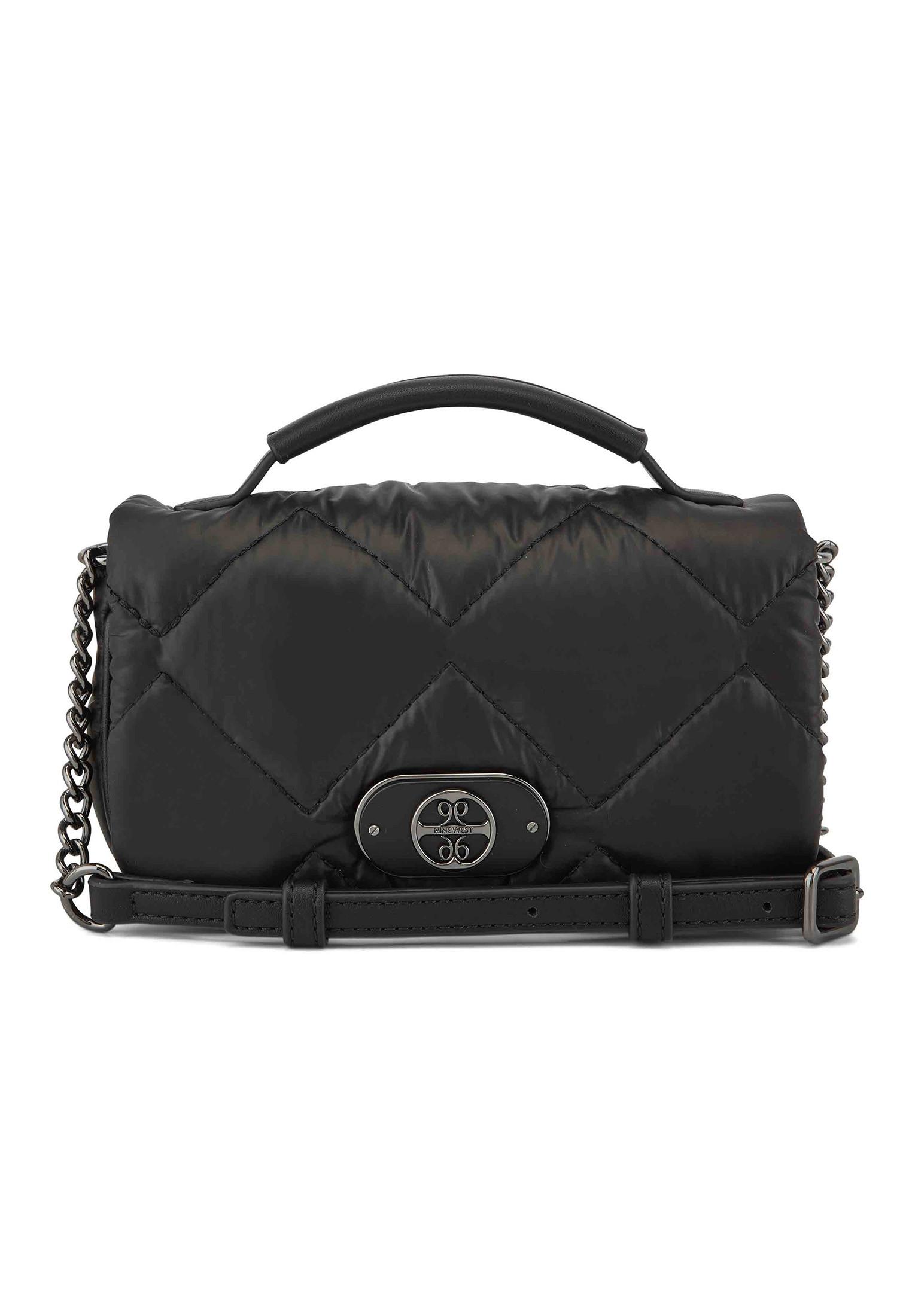 Image of Rainey Mini Crossbody Flap Handtasche Damen Schwarz ONE SIZE