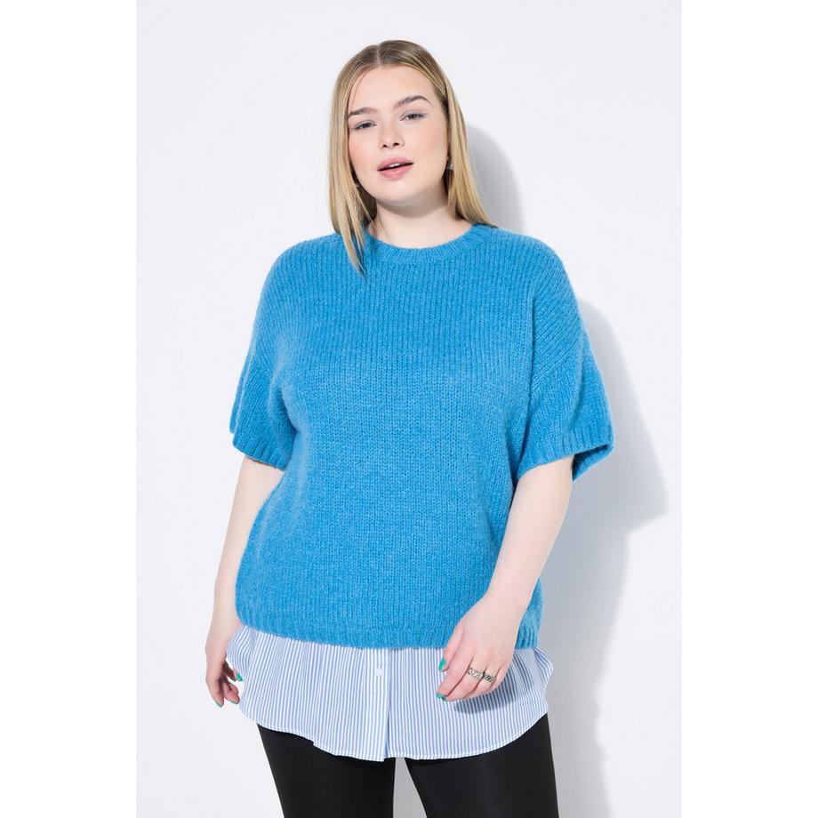 Studio Untold Jupe à superposer Straight Shape Rayures  