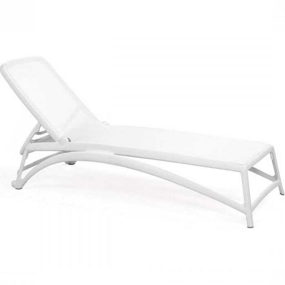 NARDI outdoor Chaise longue de jardin Atlantico blanc  