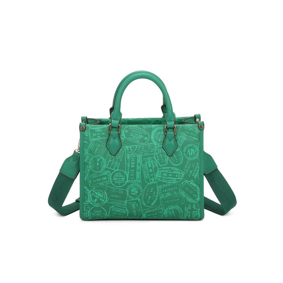 ALV by Alviero Martini Sac à main Imprimé Cachet de Passeport  