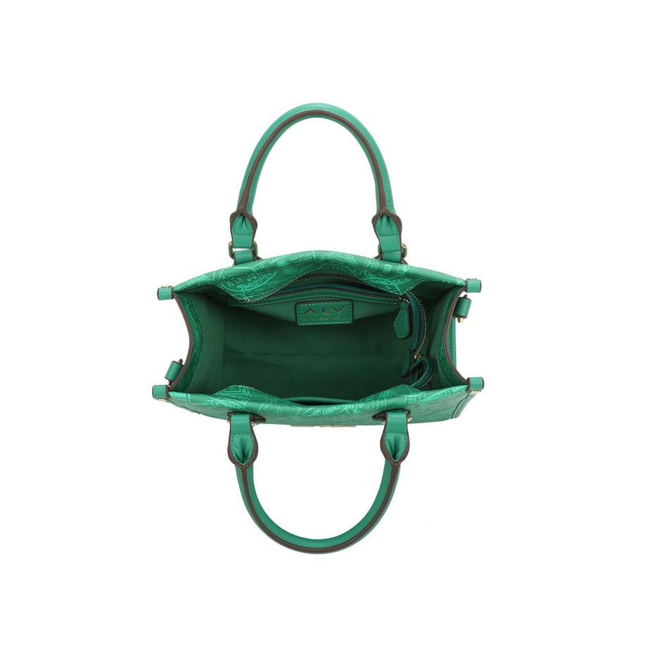 ALV by Alviero Martini Sac à main Imprimé Cachet de Passeport  