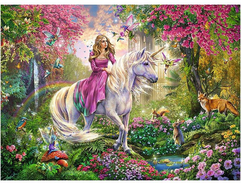 Ravensburger  Ravensburger puzzle Promenade magique 100p 