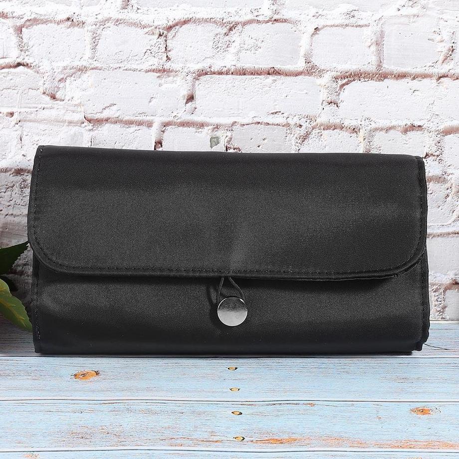 eStore  Make-up-Pinseletui - Schwarz 