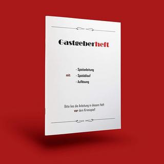 Mord bei Tisch  Krimidinner für Zuhause - Der Backstage Fall 