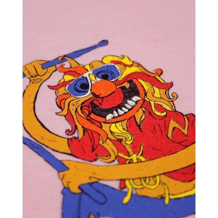 Worn T-shirt Animal Drummer  