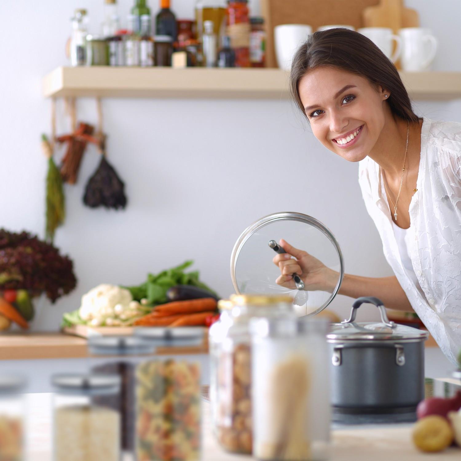 Northio 6 pezzi Barattoli di stoccaggio di varie dimensioni  