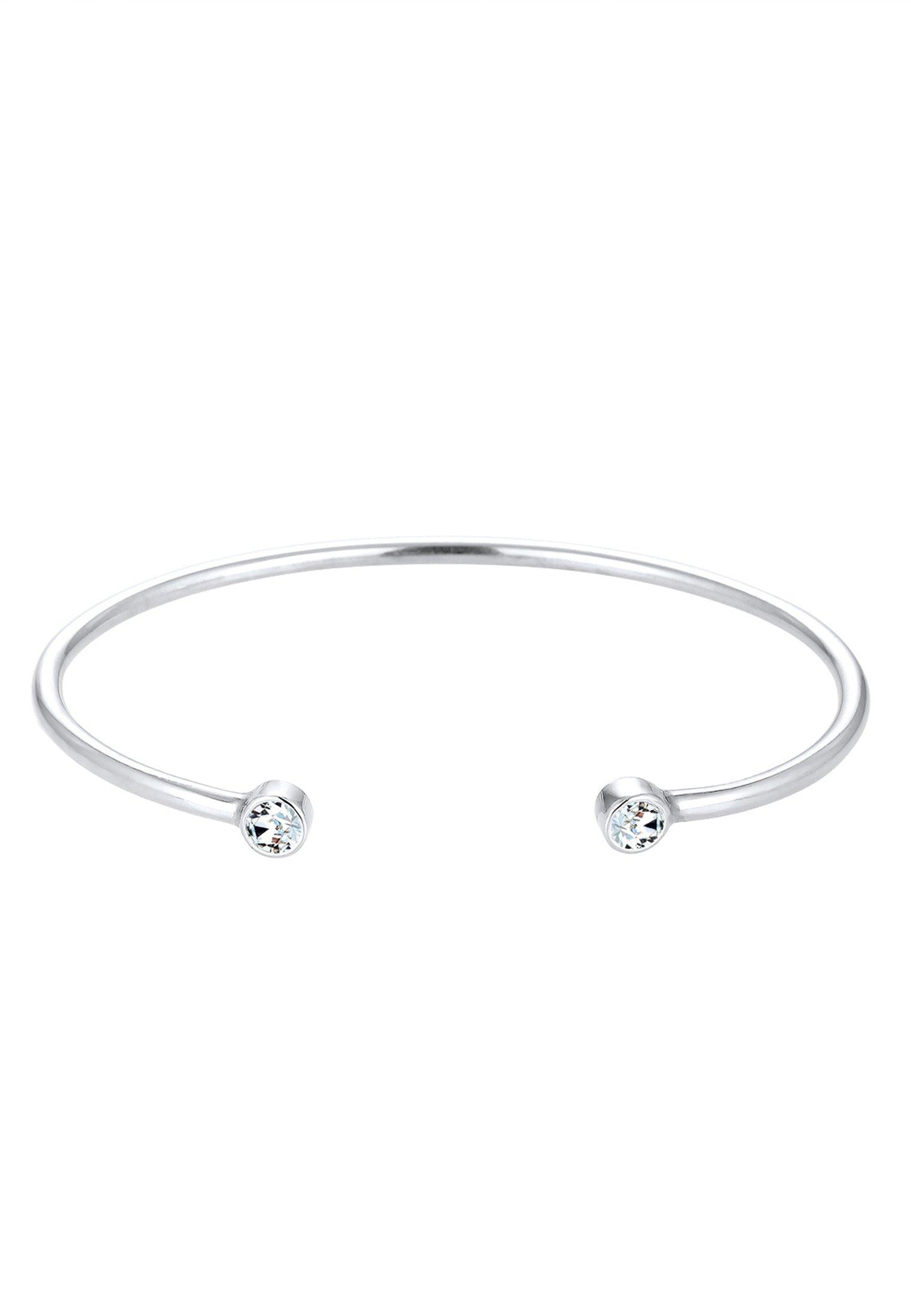 Elli  Bracelet Anneau De Bras Géo Minimaliste Avec Cristaux 