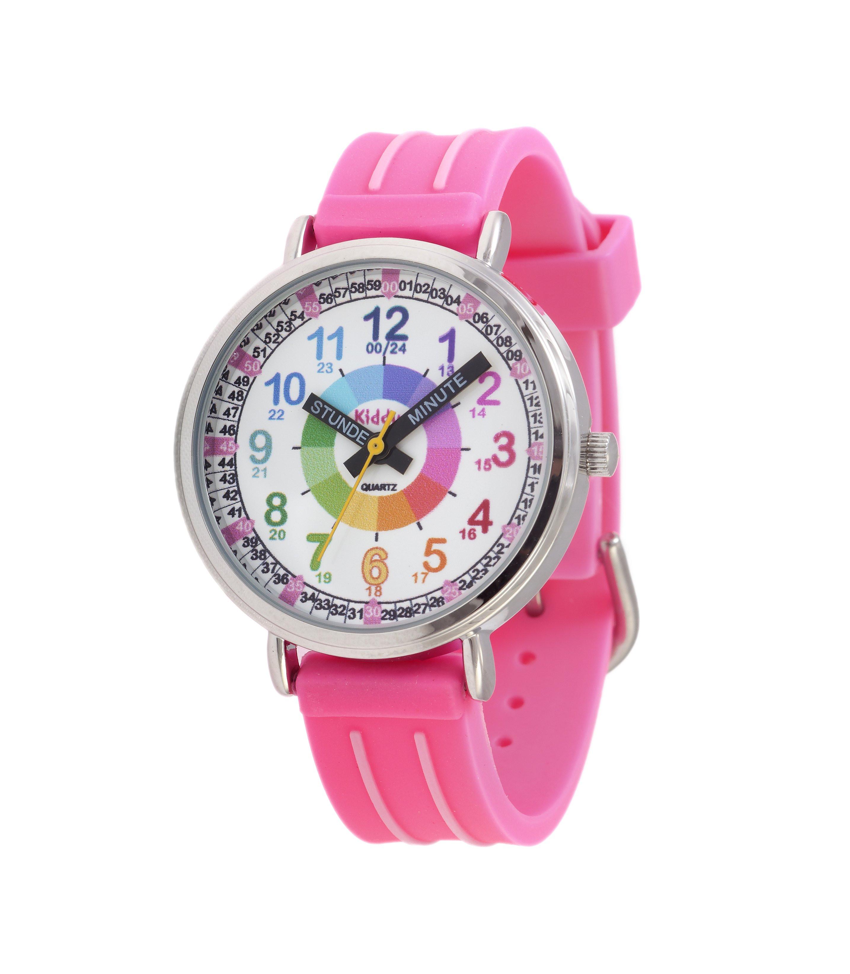 Kiddus  Time Teacher Pink (Deutsch)  Kinderuhr 