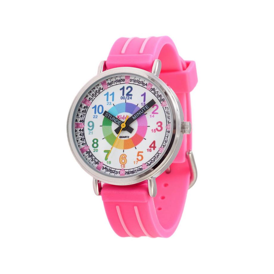 Kiddus  Time Teacher Pink (Deutsch)  Kinderuhr 
