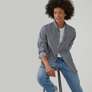 La Redoute Collections  Gestreiftes Hemd mit Button-Down-Kragen 