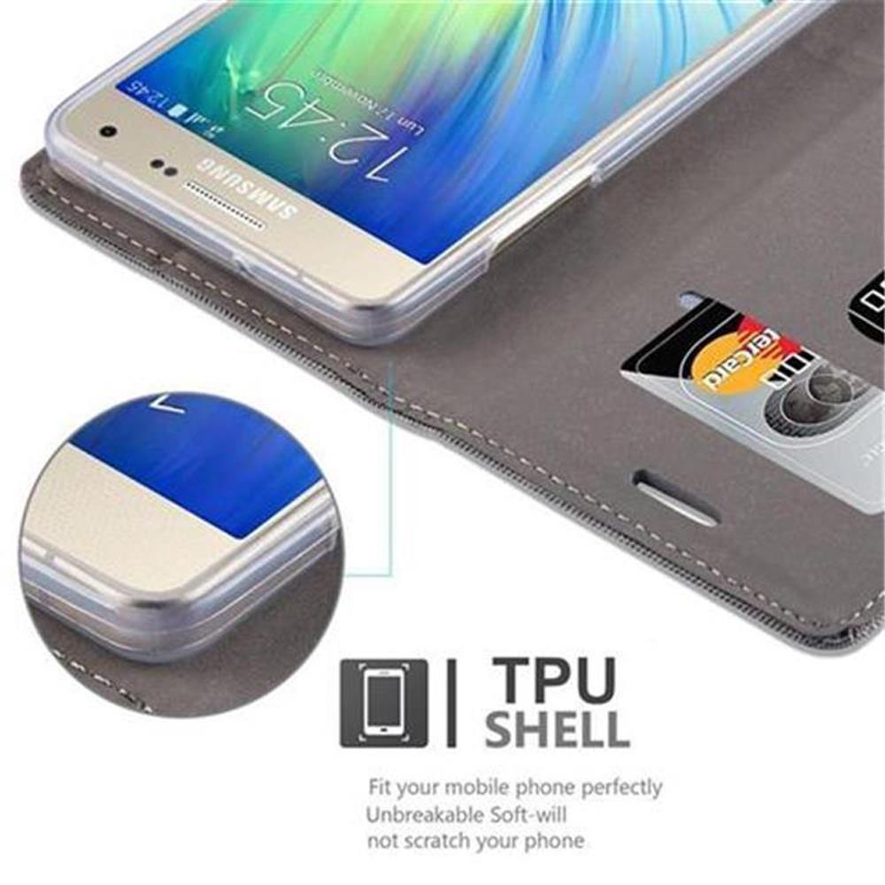 Cadorabo  Housse compatible avec Samsung Galaxy A5 2015 - Coque de protection avec fermeture magnétique, fonction de support et compartiment pour carte 