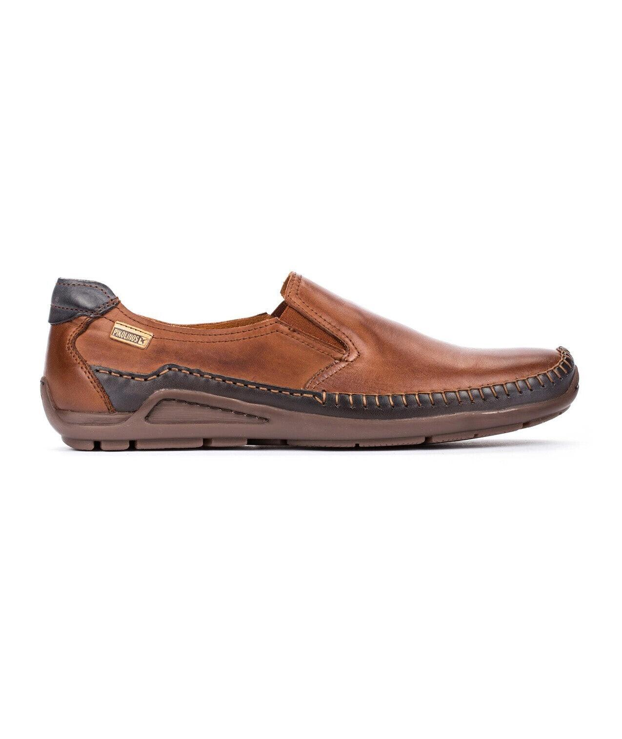 Image of Azores - Leder Loafer Herren Braun 45