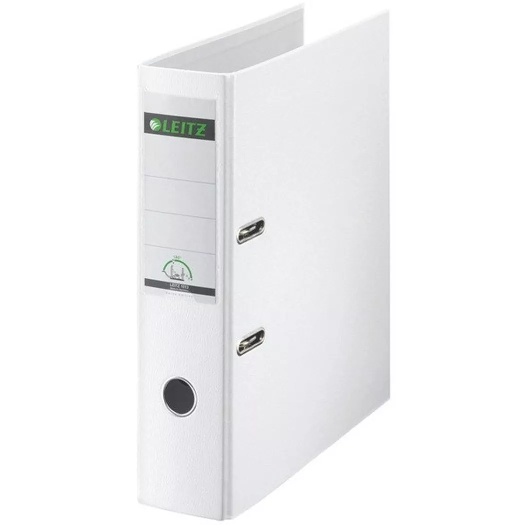 Leitz – Ordner 8cm 10135001 weiss A4, One Size