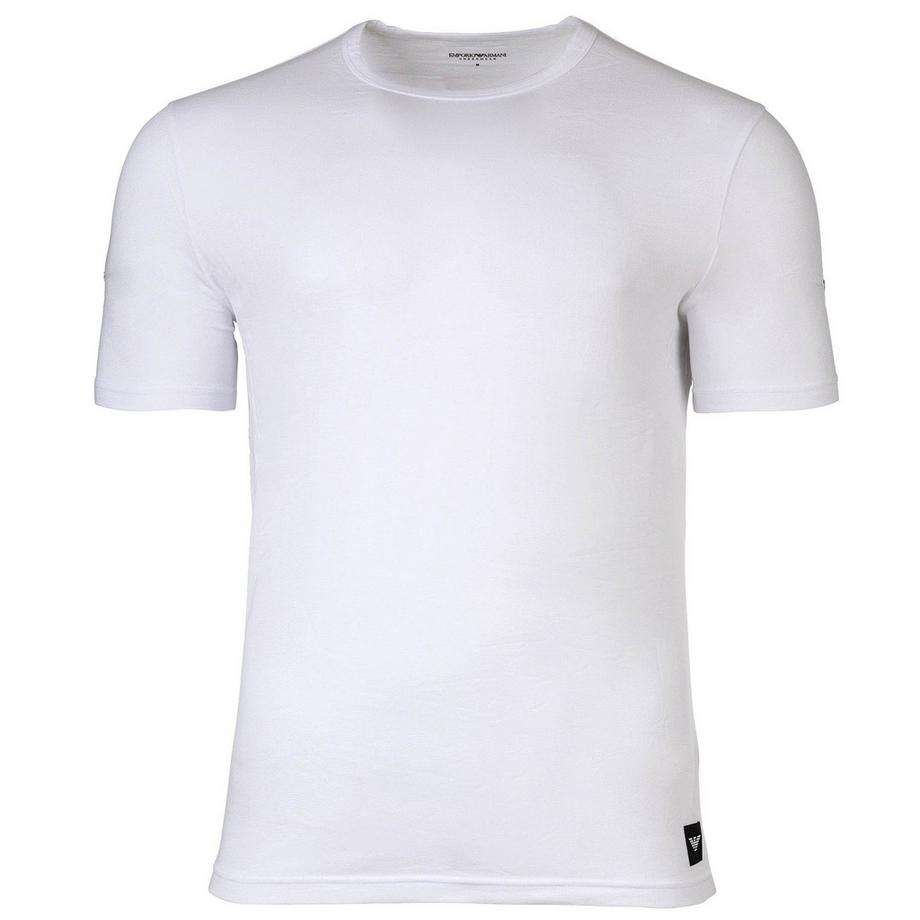EMPORIO ARMANI T-shirt Essential Logo Label Pack de 2  
