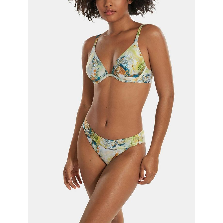 Lisca Indonesia Top Costume da Bagno con Ferretto e Spalline Regolabili  