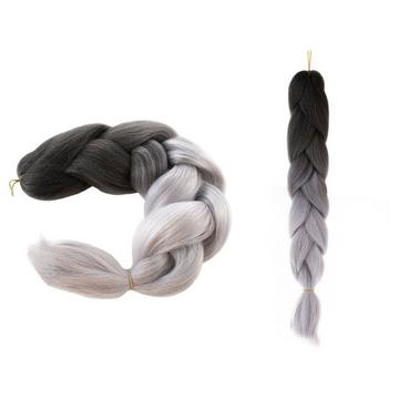 Ombre-Zöpfe aus synthetischem Haar, Gr./Gr. W10345