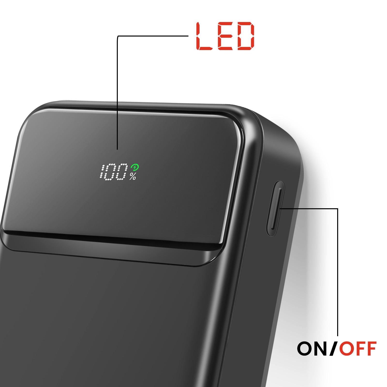 SWISSTEN  Powerbank 20000mAh Swissten Schwarz 