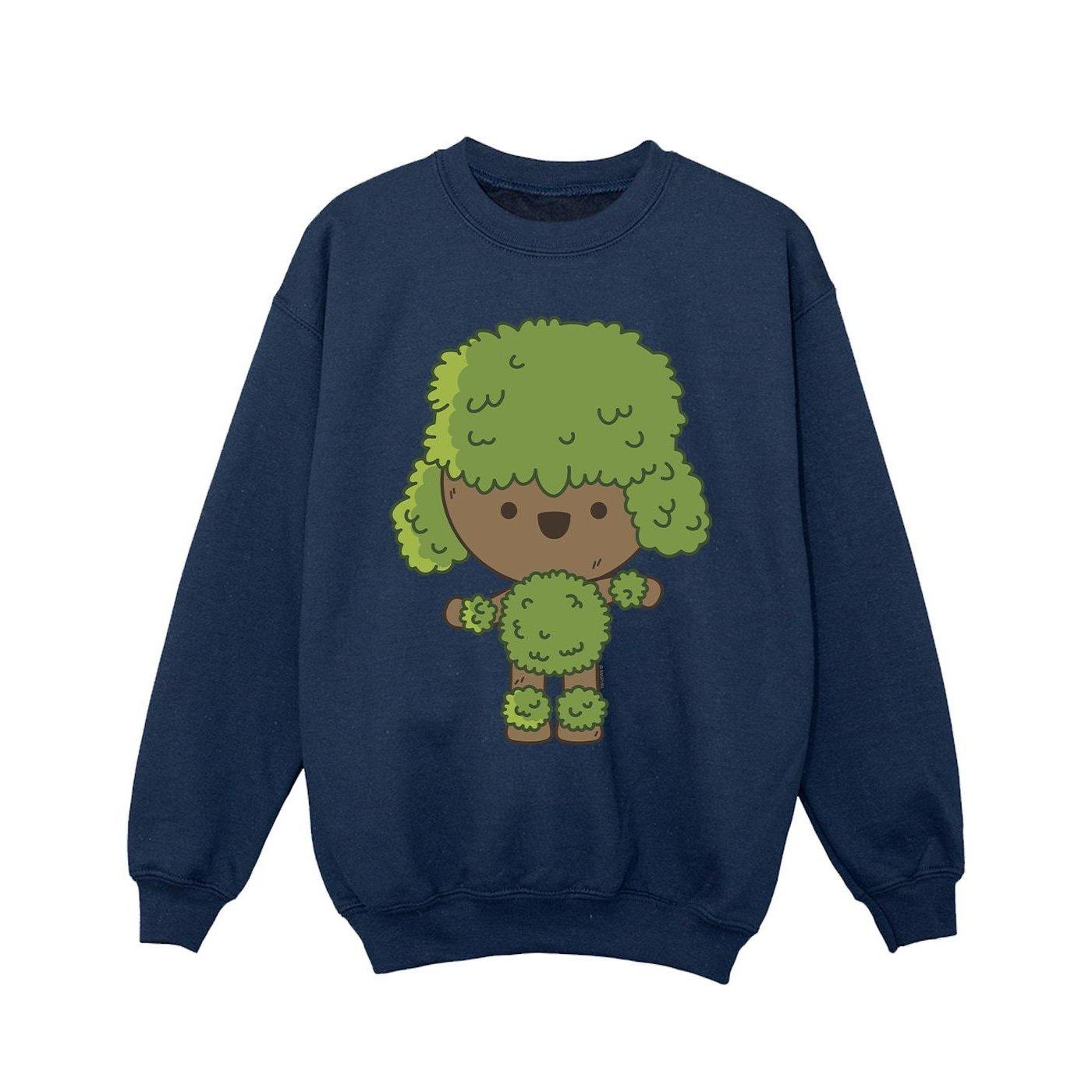 Image of I Am Groot Chibi Dance Sweatshirt Unisex Marine 152-158