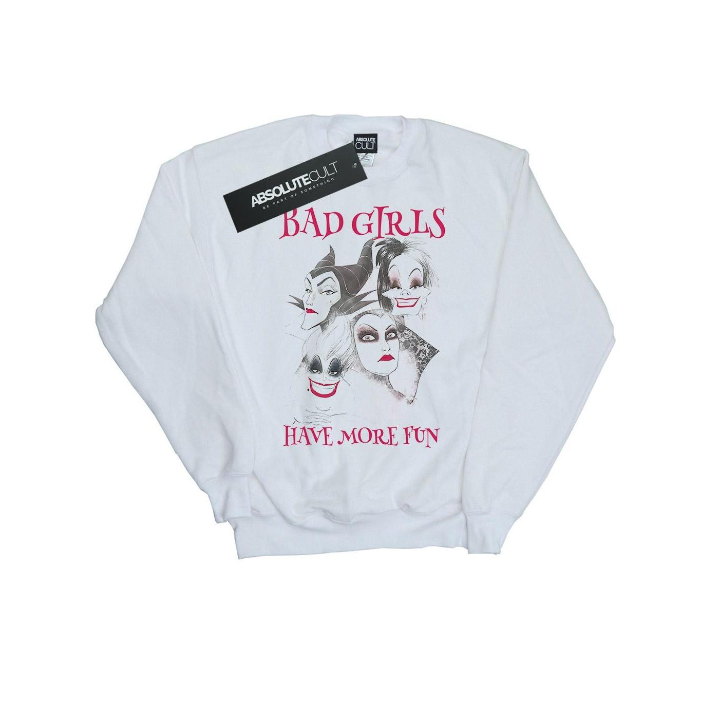 Disney  Bad Girls Have More Fun Sweatshirt 