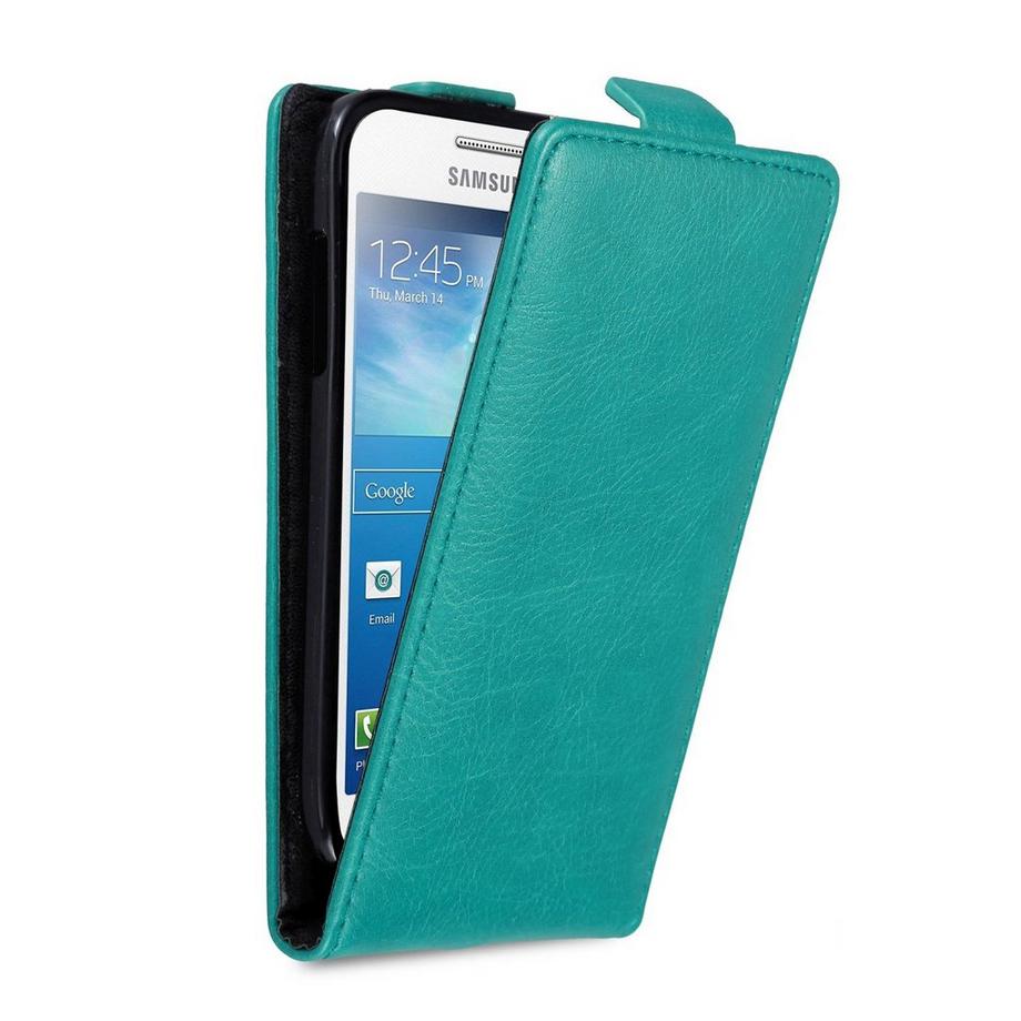 Cadorabo  Housse compatible avec Samsung Galaxy S4 MINI - Coque de protection au design flip avec fermeture magnétique 