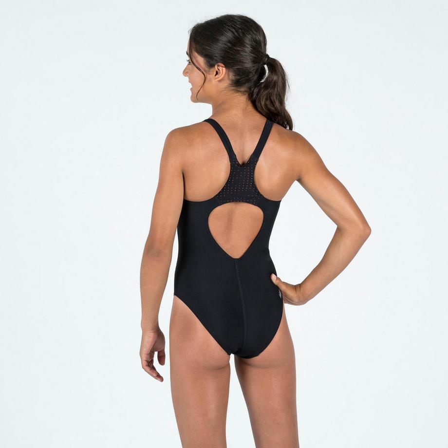 DECATHLON  Costume da bagno bambina poliestere stampato 
