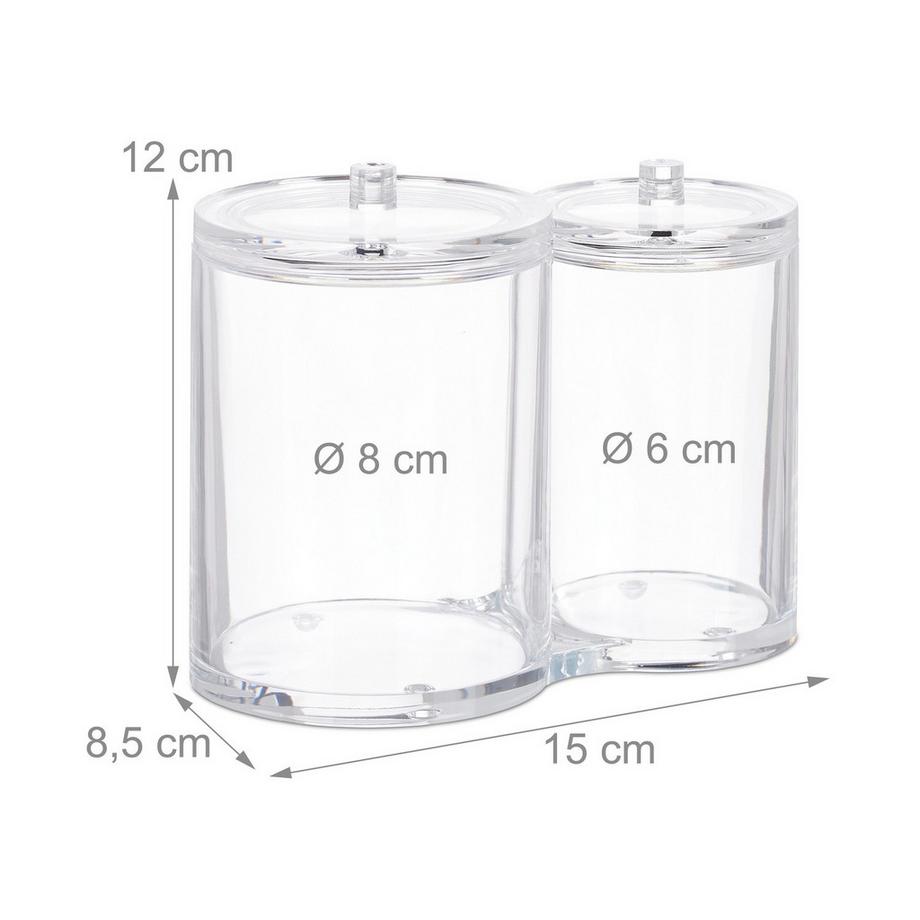 Northix Organiseur double en acrylique  