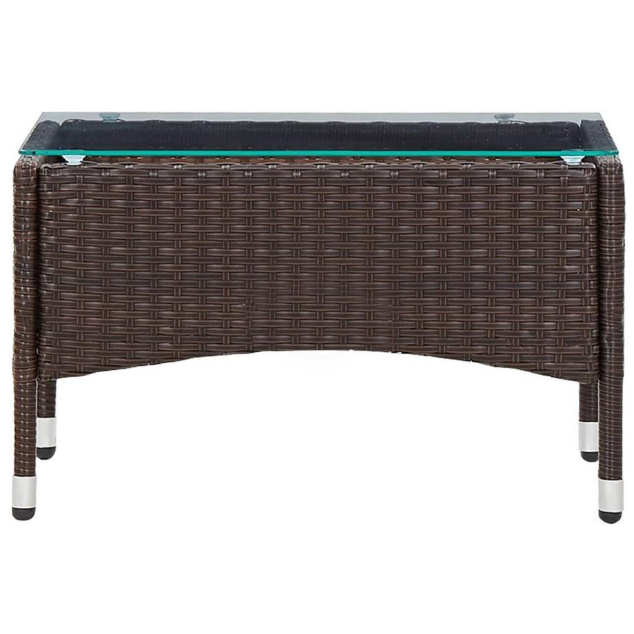 VidaXL Couchtisch poly-rattan  