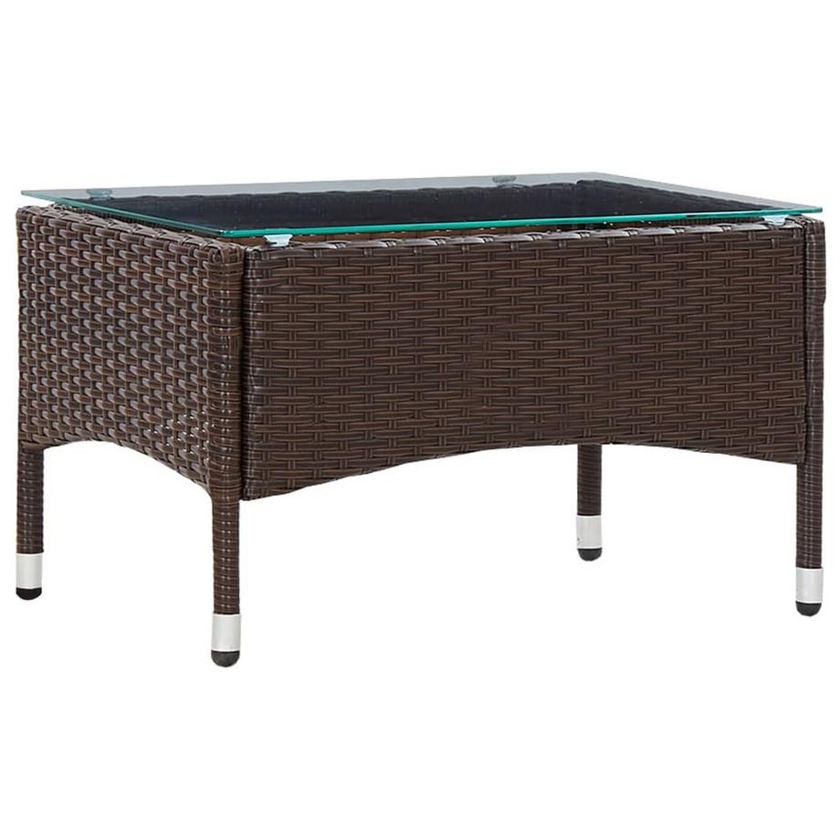 VidaXL Couchtisch poly-rattan  