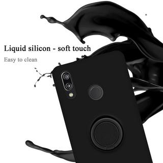 Cadorabo  Hülle für Huawei P20 LITE 2018  NOVA 3E TPU Silikon mit Ring Liquid 