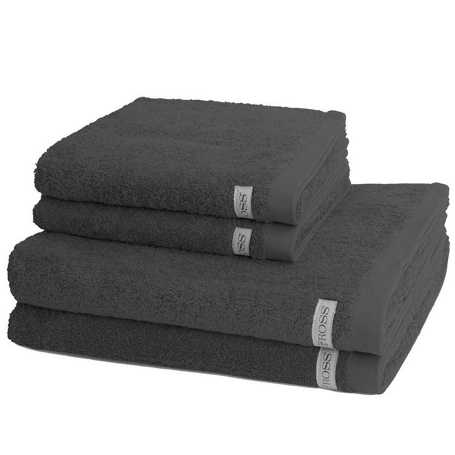 Sinfonie - 2 X Handtuch 2 X Duschtuch - im Set