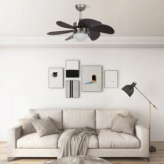 VidaXL Deckenventilator chrom  